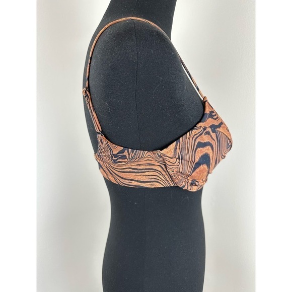 NWT Good American showoff curve top -chai swirl size 2 (M) - Picture 3 of 6